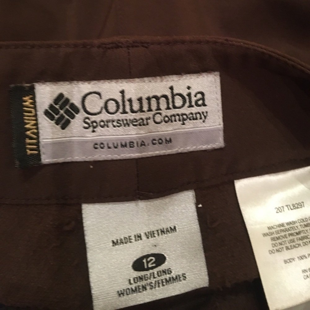 Columbia Capri trail pants nwot - Picture 9 of 9